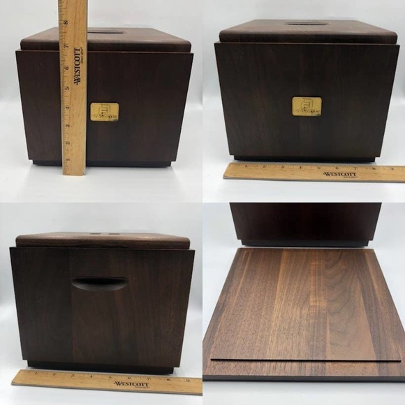 Fiat-Allis Collectible Wooden Box with Lid RARE! - Picture 10 of 12